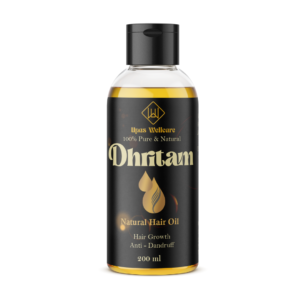 dhritam herbal hair oil – 18 herbs ayurvedic hair growth oil (200ml)